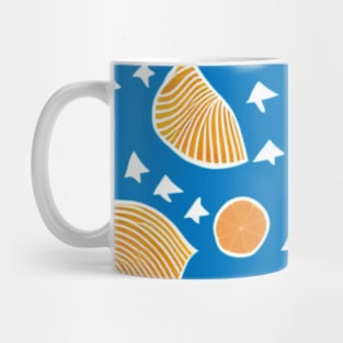 Abstract Tropical Beach Picnic (MD23SMR007) Mug